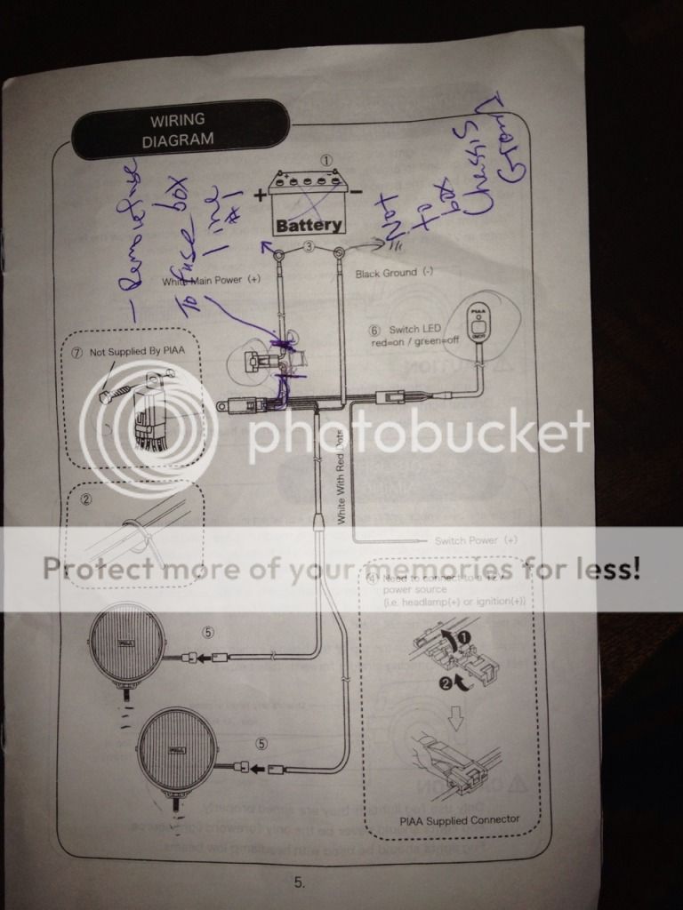 Switch wire for lights..Where do I connect it? - Toyota FJ Cruiser Forum